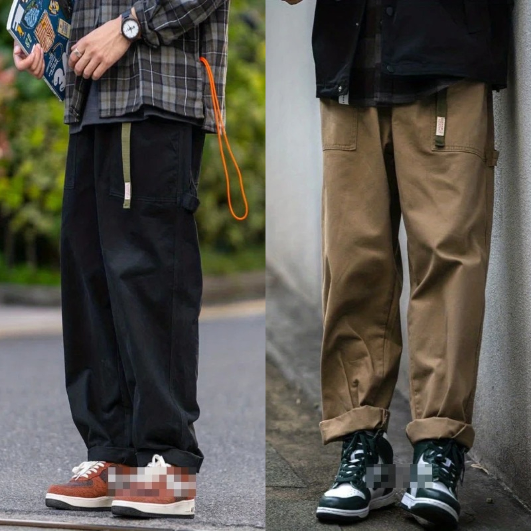 UrbanEdge Relaxed Fit Cargo Pants – Pack of 2