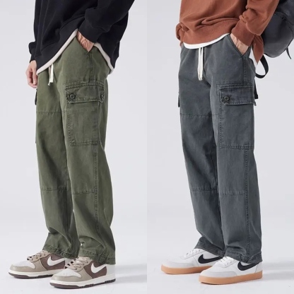 StreetEdge Relaxed Fit Cargo Pants – Pack of 2