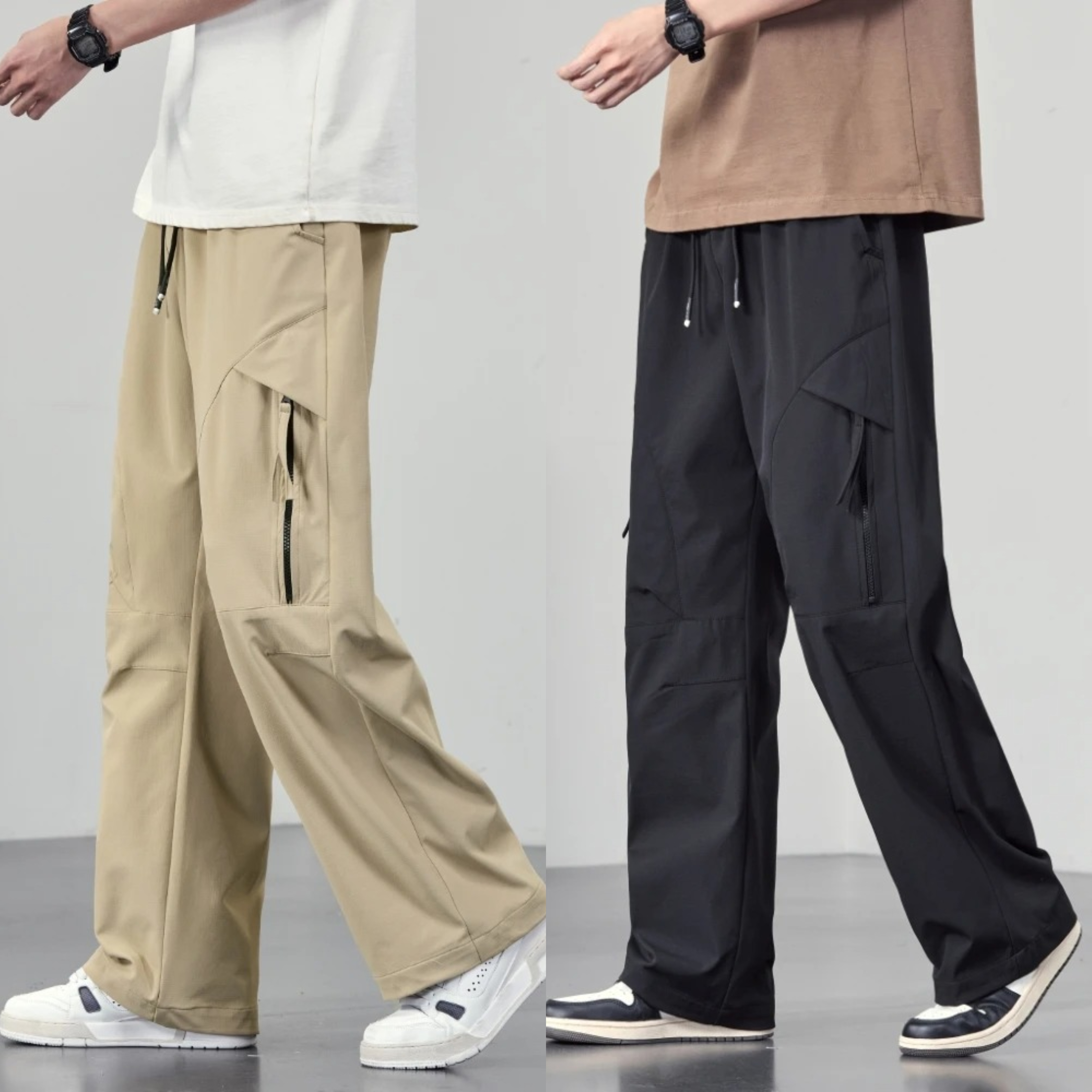 UrbanFlow Relaxed Utility Pants – Pack of 2
