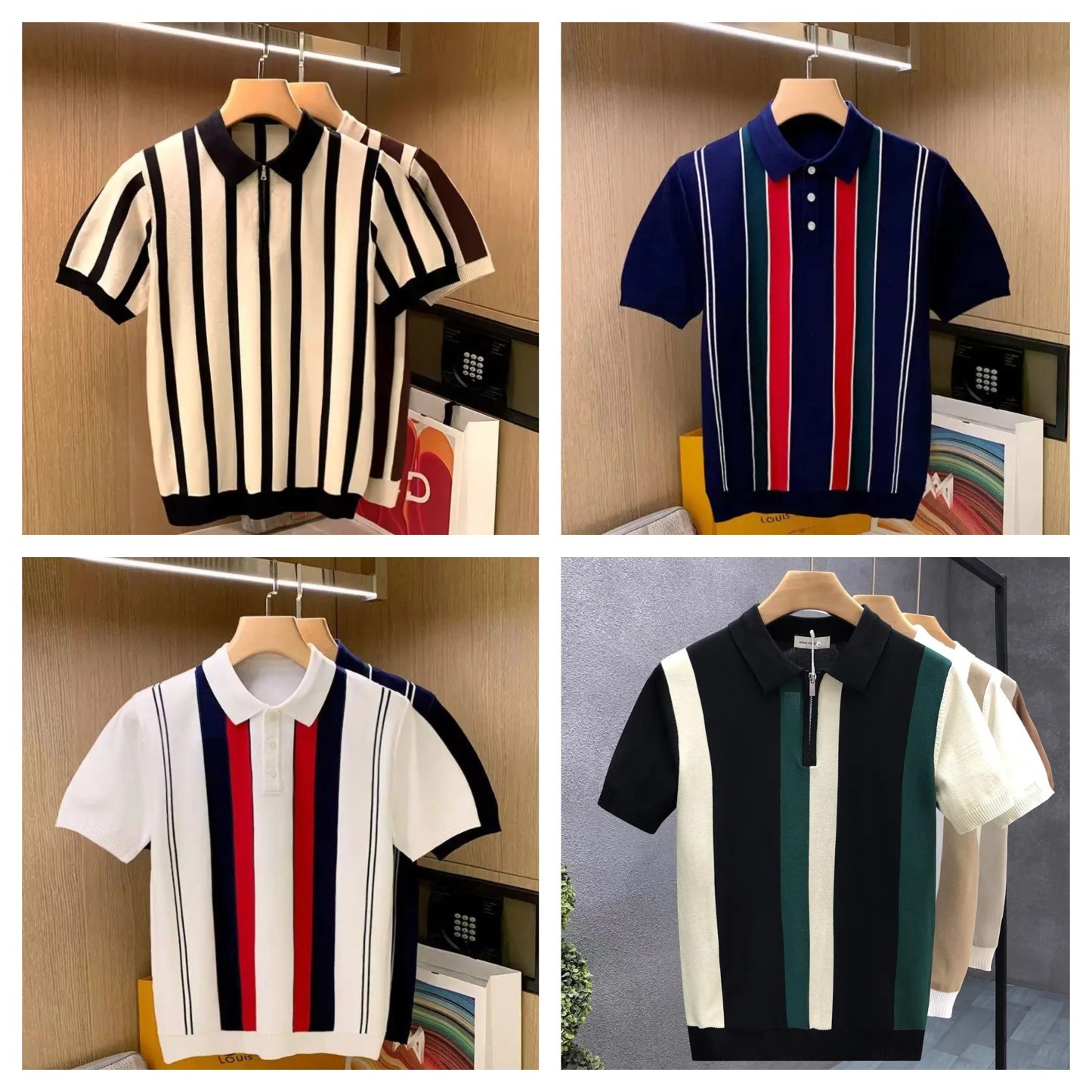 Modern Edge Polo Pack of 4