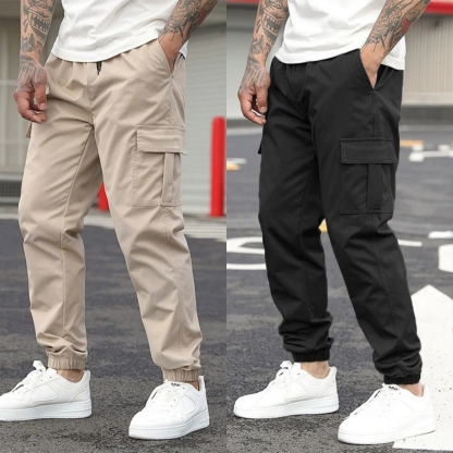 StreetCore Cargo Joggers – Pack of 2