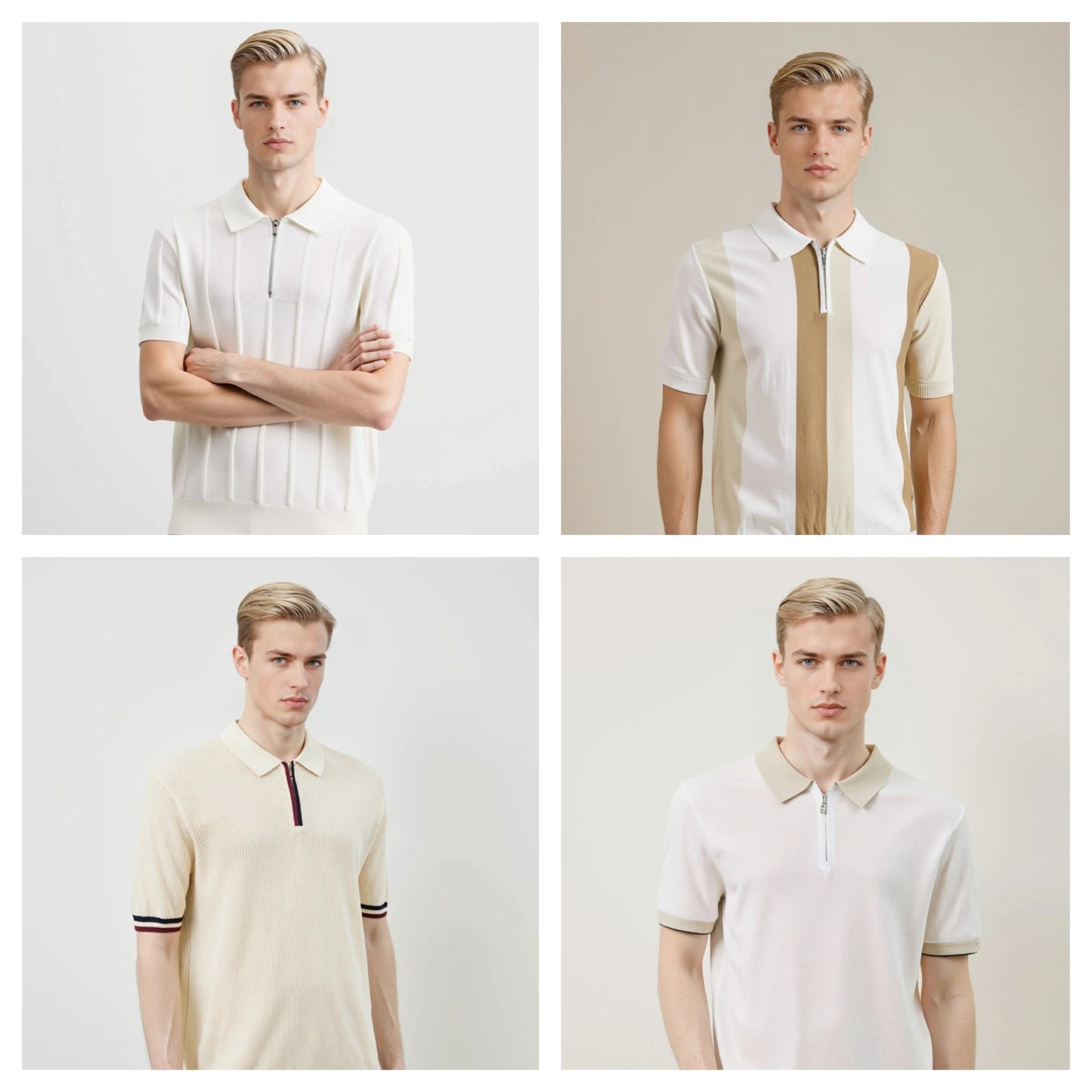 PureComfort Polo Combo Pack of 4