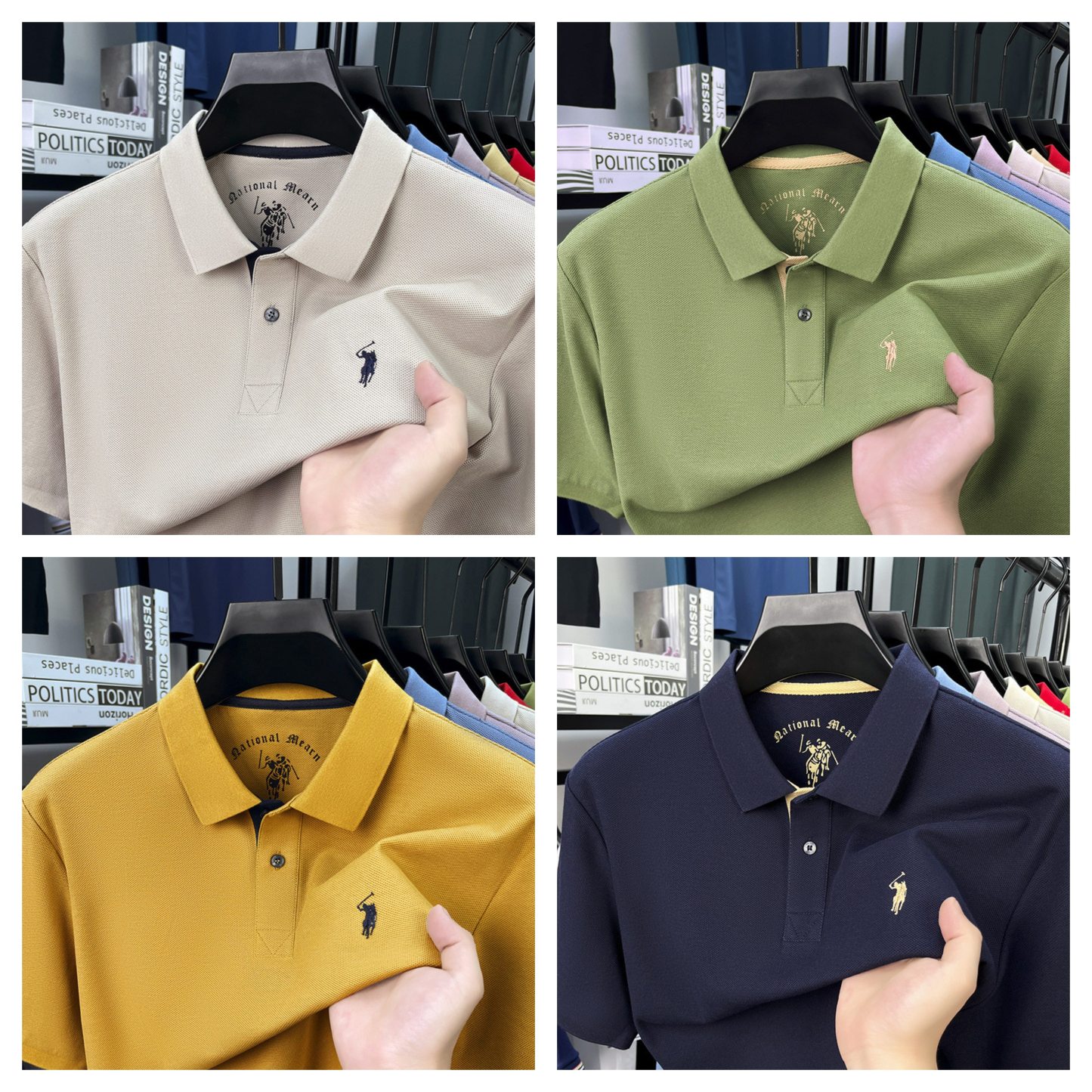 RoyalEase Polo Pack of 4