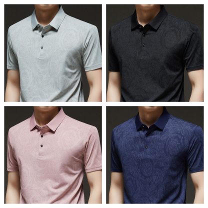 Men Polo Shirt Cotton Short Sleeve (Pack of 4)