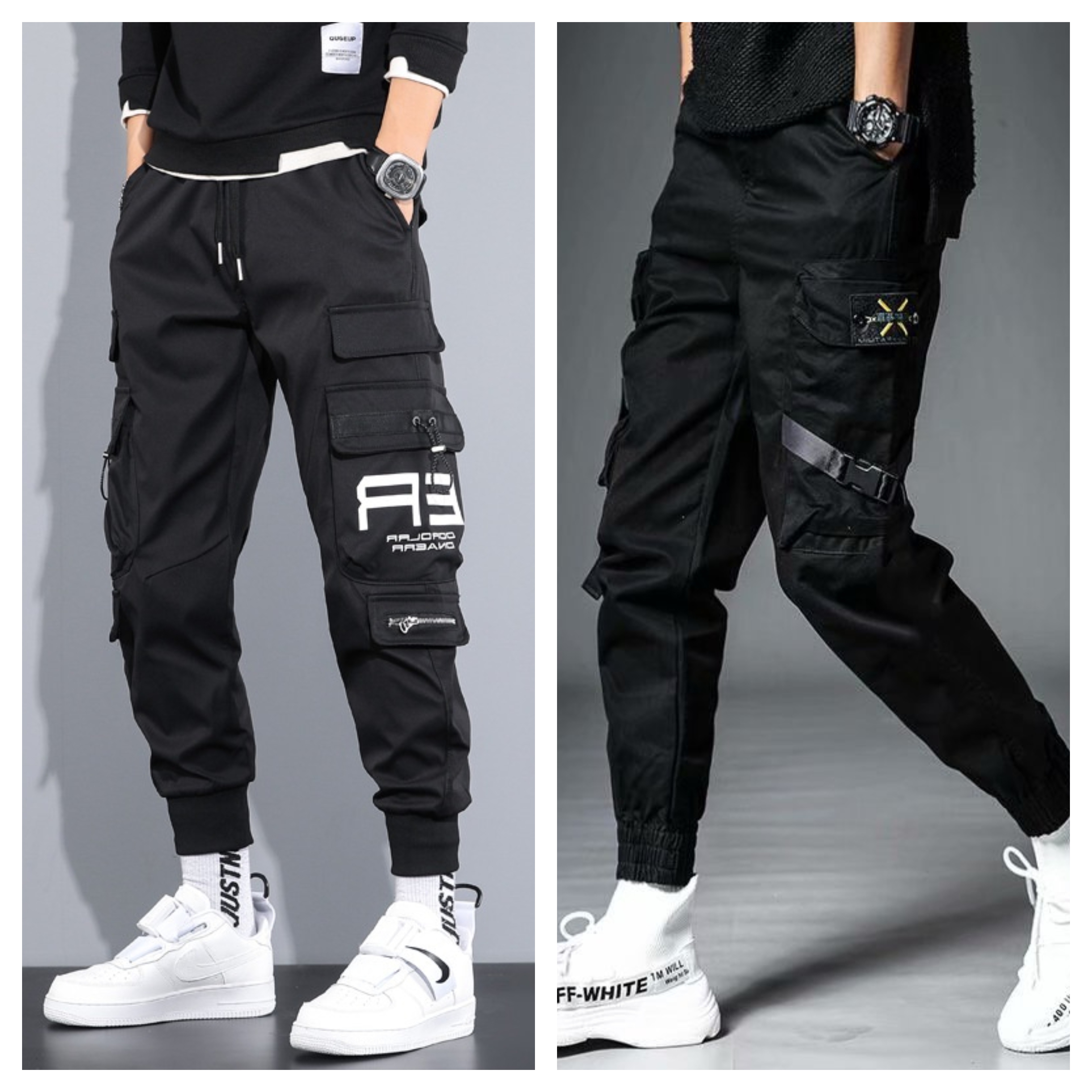 Men’s Everyday Cargo Pants – Pack of 2