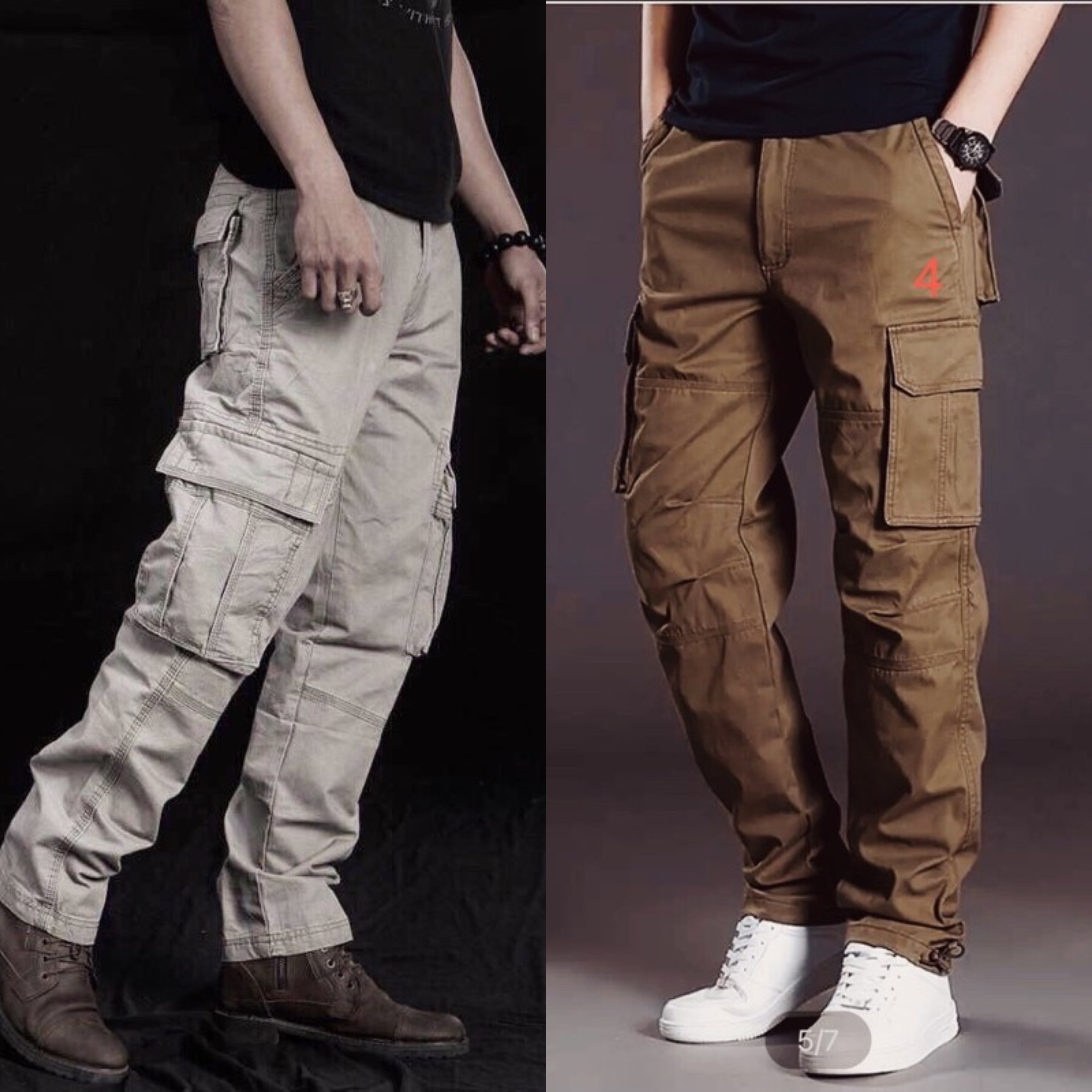Men’s Vintage Combat Cargo – Pack of 2