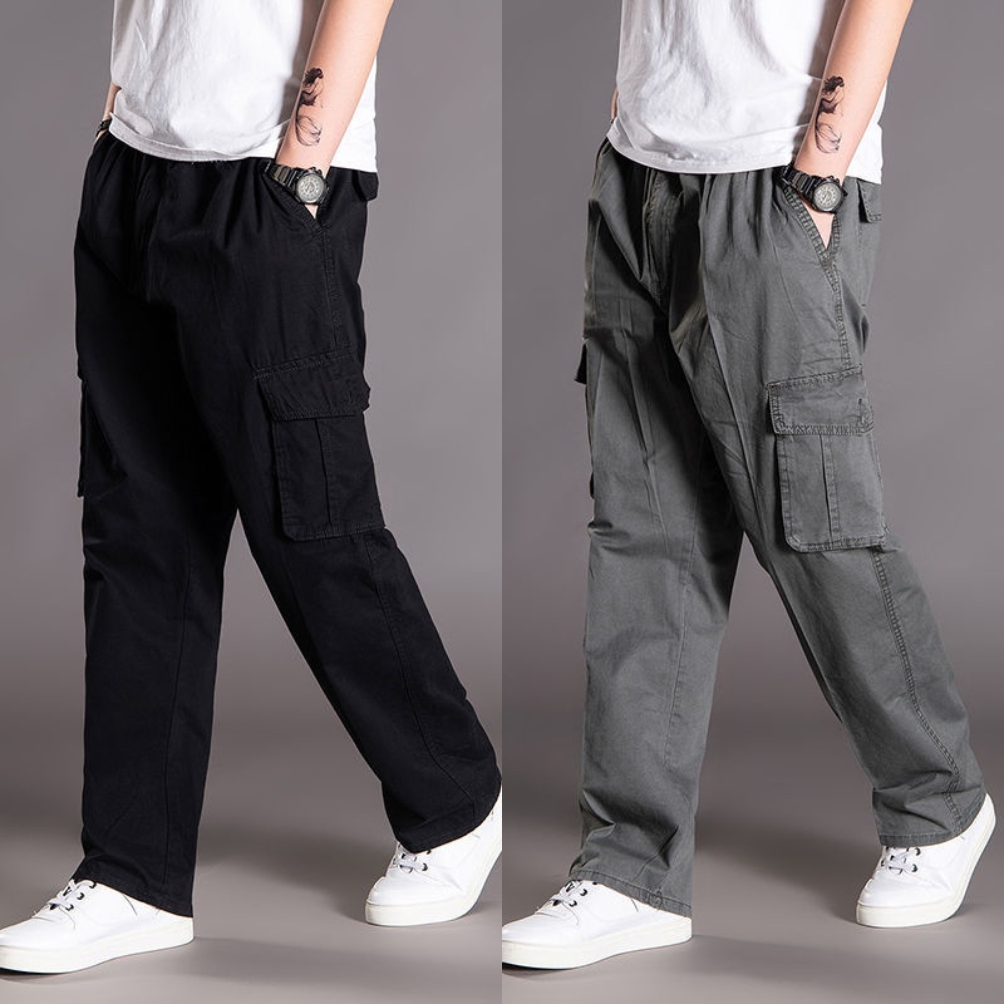 Men’s Relaxed Urban Cargo – Pack of 2