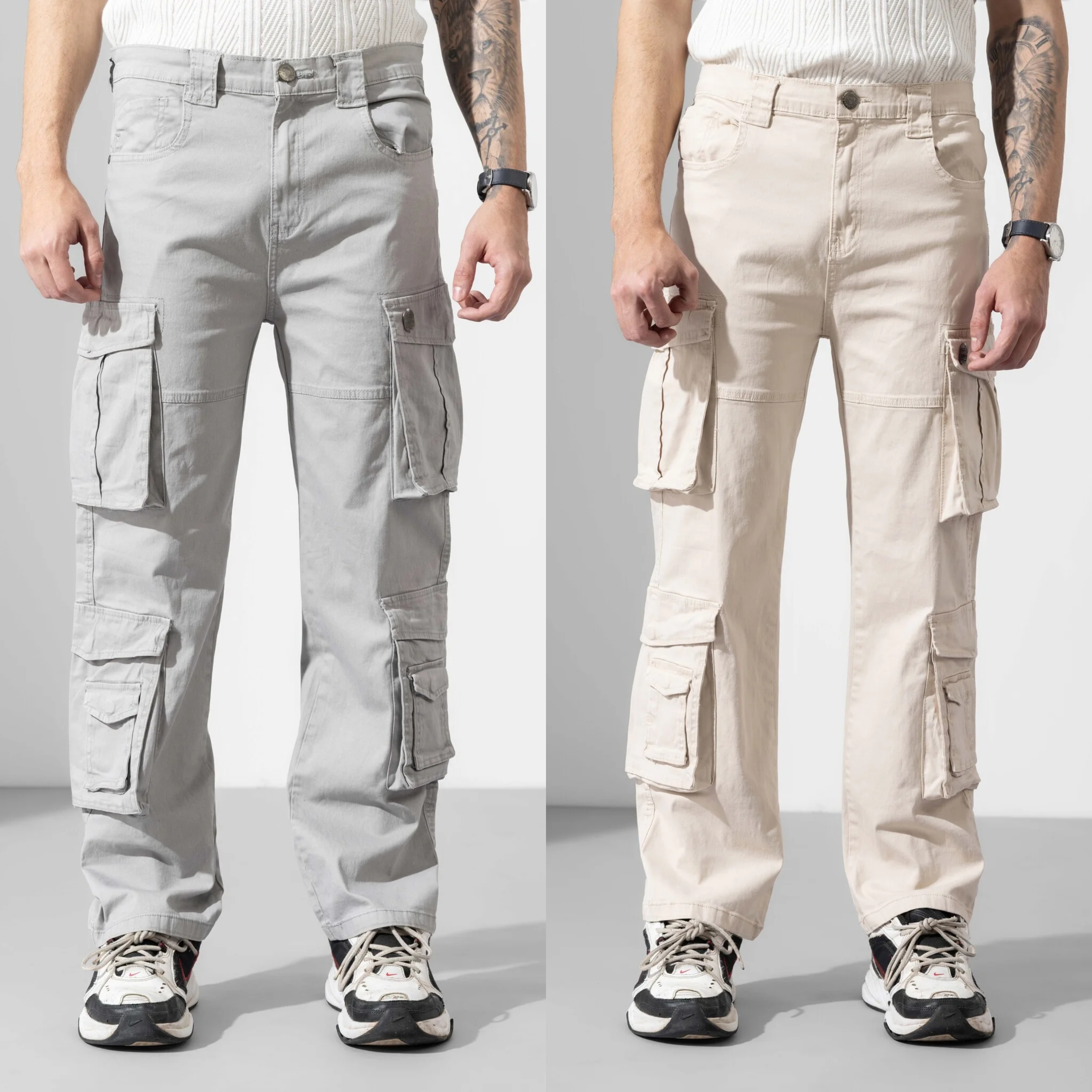 ClassicFit Cargo Pants – Pack of 2