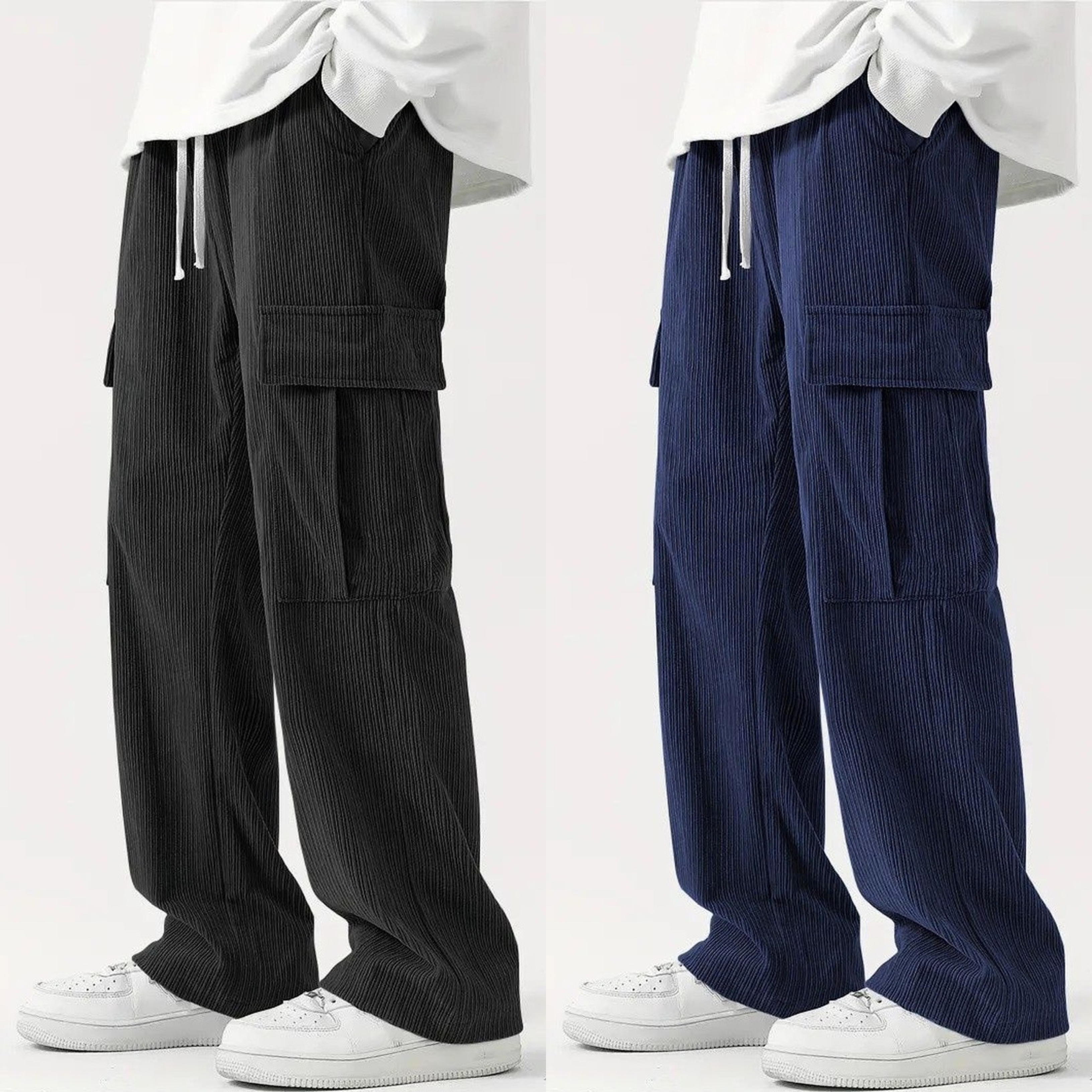 Korean Wave Corduroy Pants