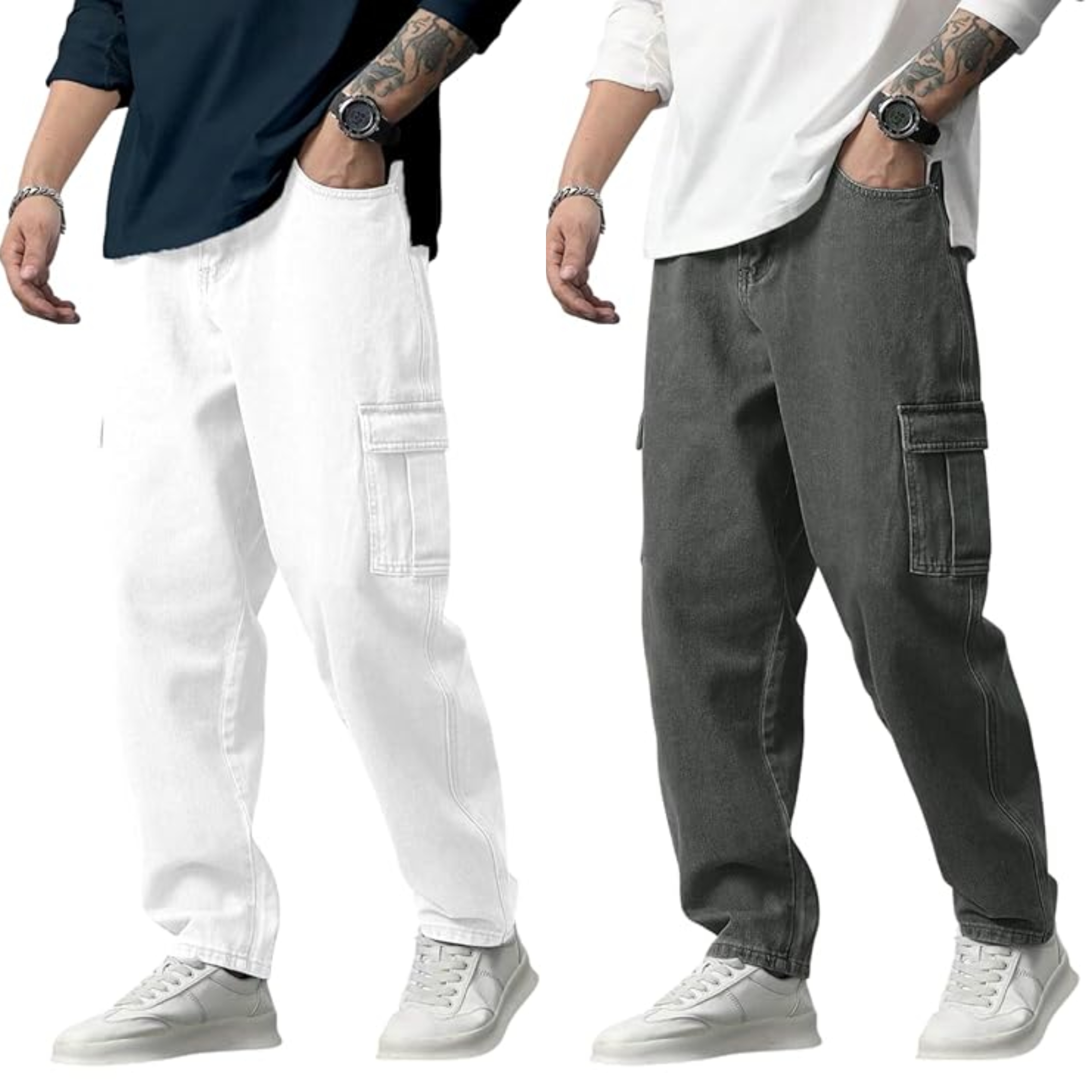 Street Core Denim Cargo