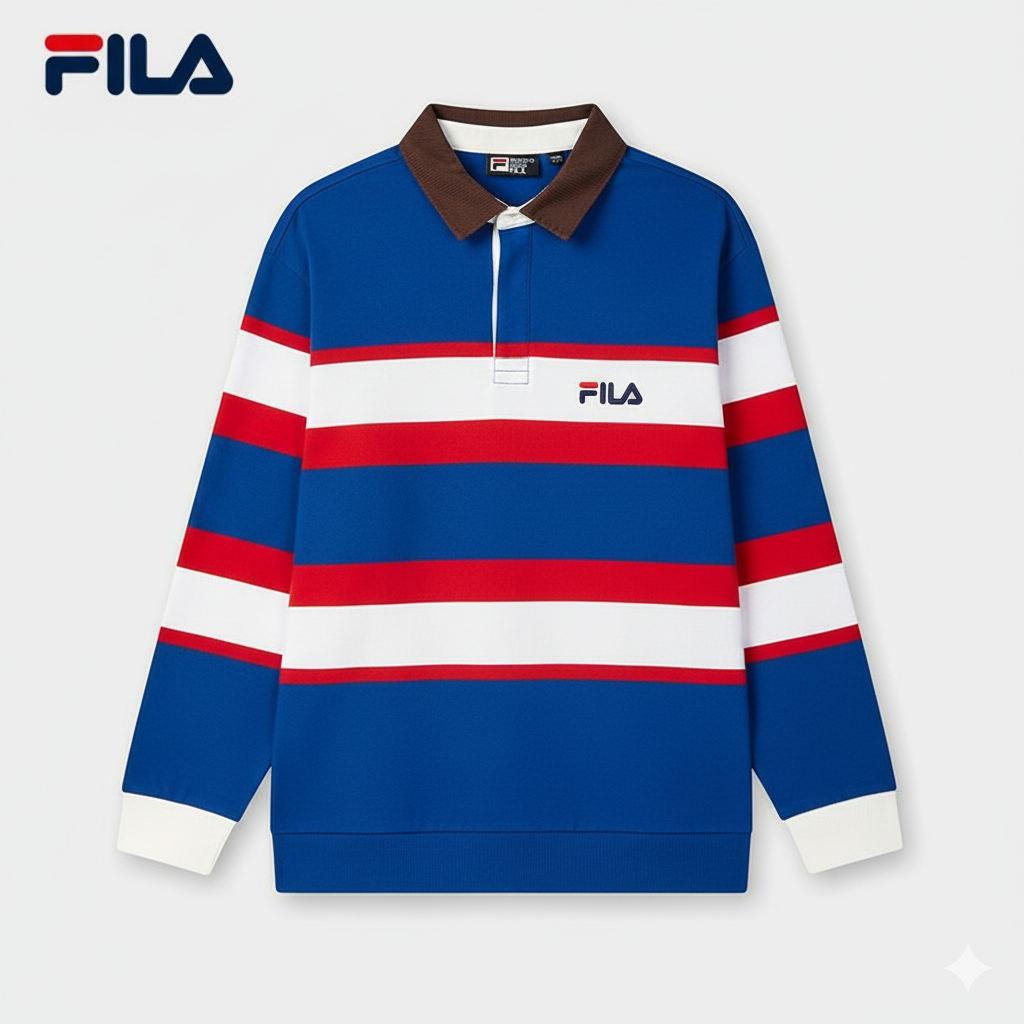 Heritage Striped Polo Sweat Collection – Pack of 4 (Red | Cream | Blue | Green)