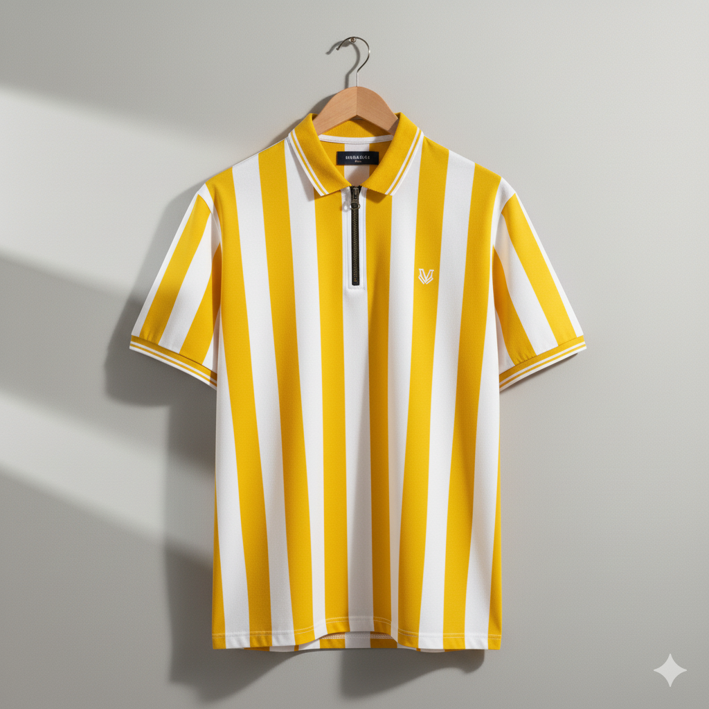 Retro Stripe Polo Pack (Set of 4)