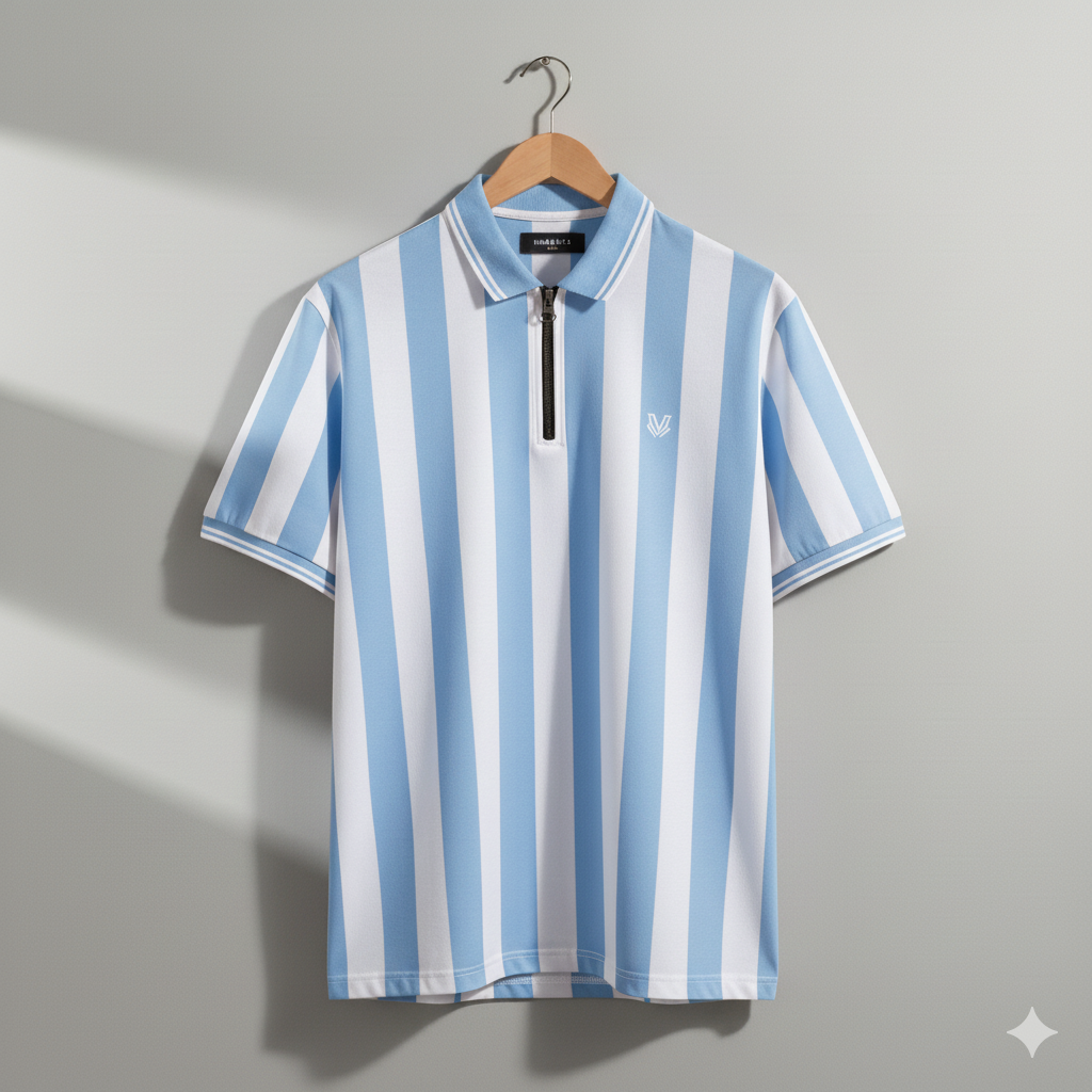 Retro Stripe Polo Pack (Set of 4)