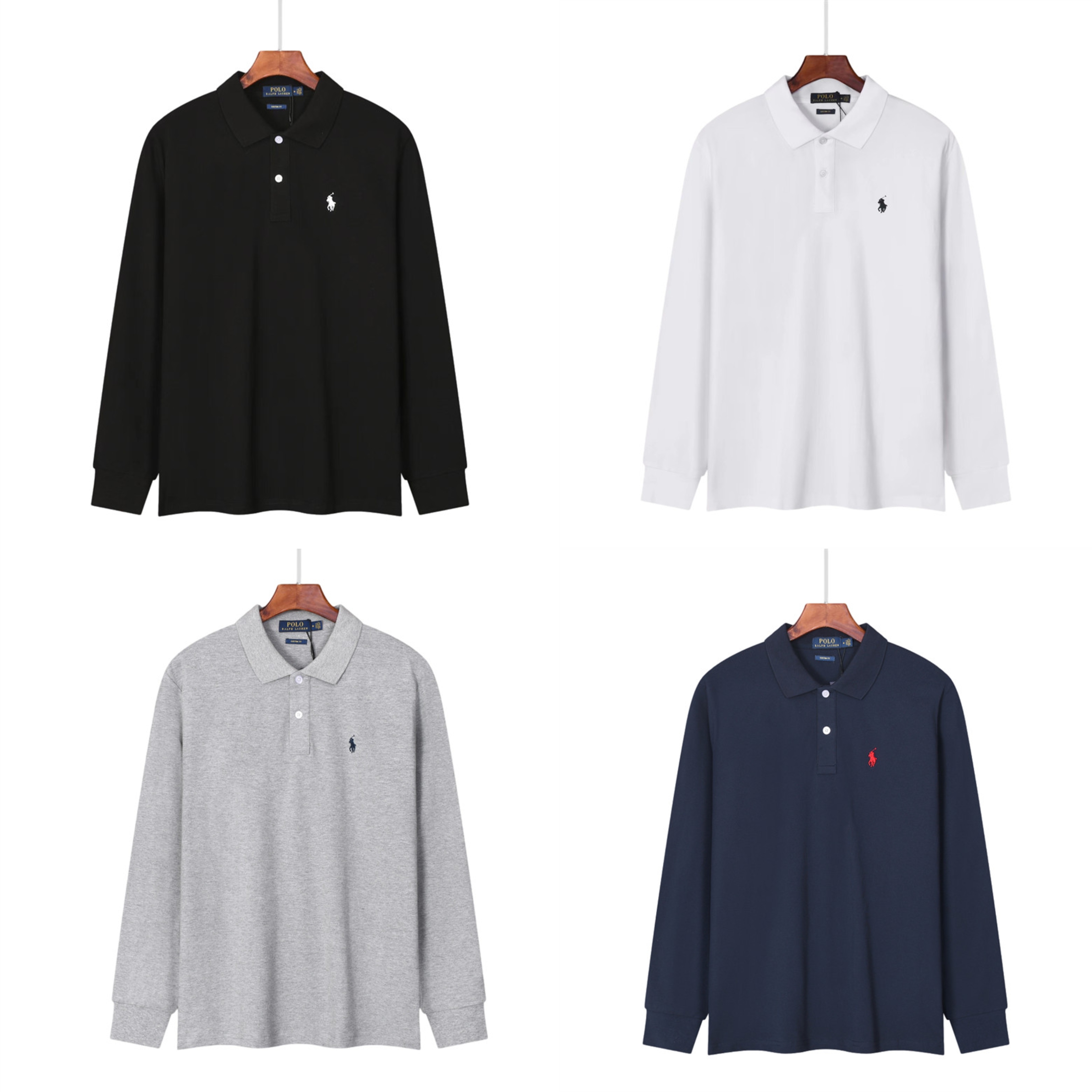 Classic Essential Polo Collection – Pack of 4