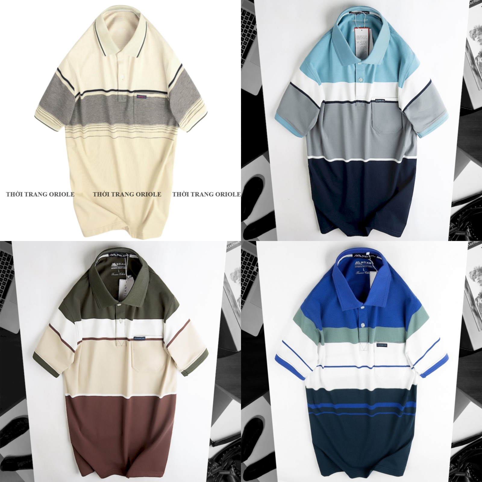 Heritage Striped Retro Quad