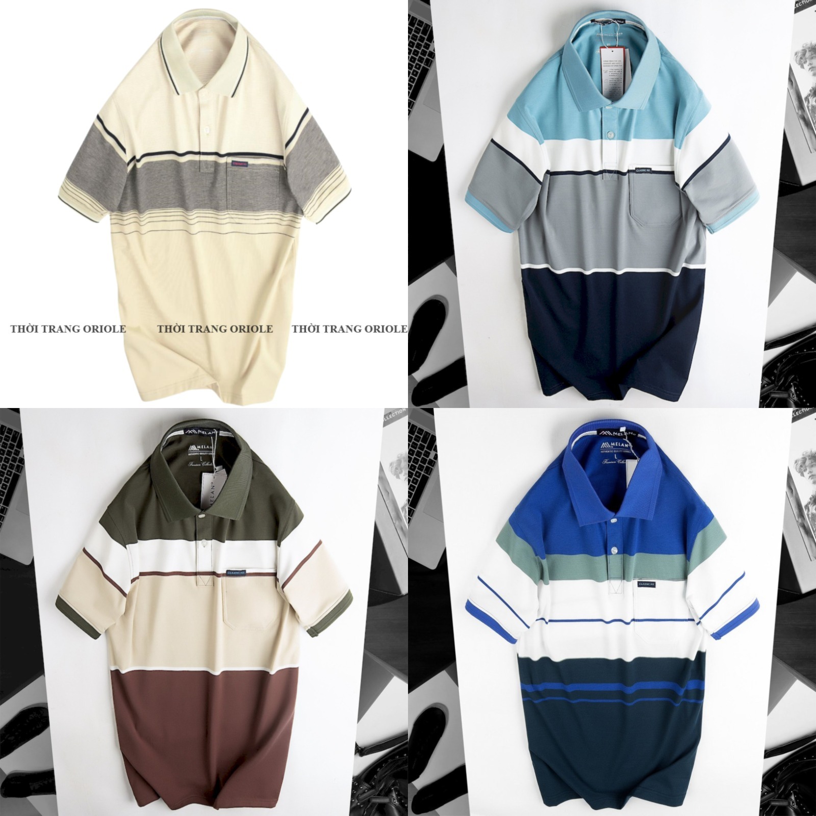 Heritage Striped Retro Quad