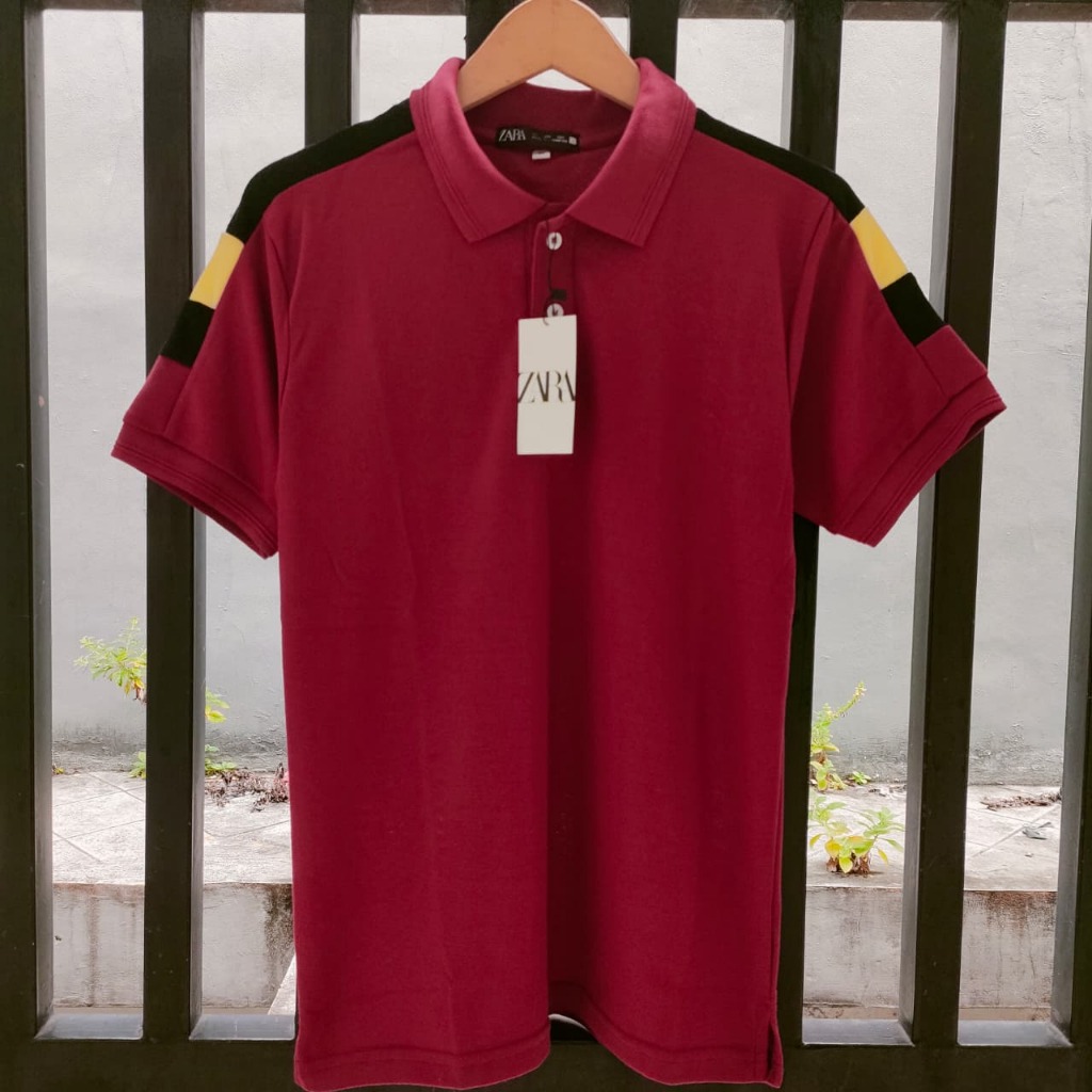 Tri Stripe Shoulder Polo Combo – Pack of 4