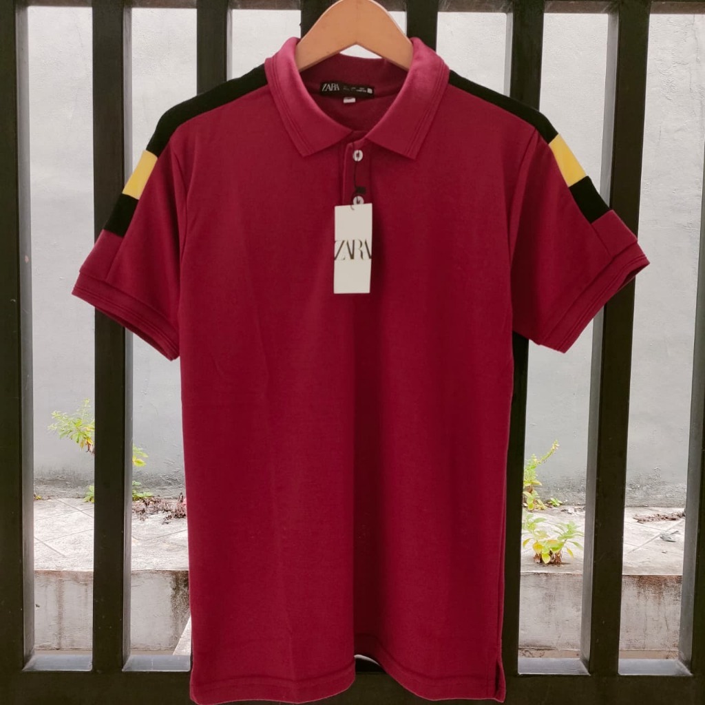 Tri Stripe Shoulder Polo Combo – Pack of 4