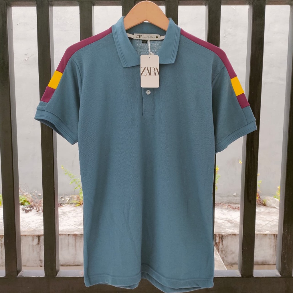 Tri Stripe Shoulder Polo Combo – Pack of 4