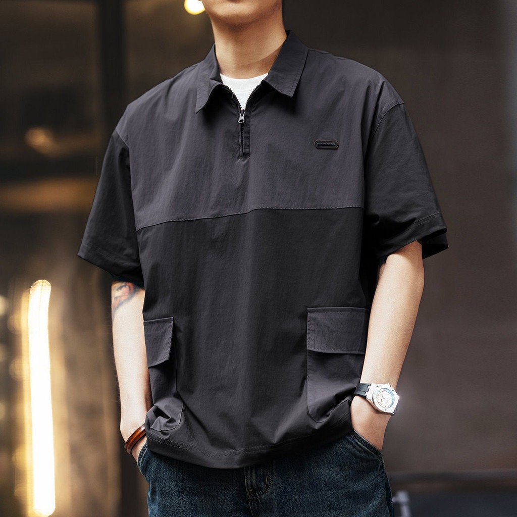 Outdoor Tactical Zip Polo Combo – Pack of 4