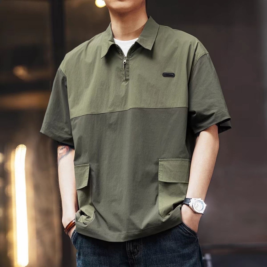 Outdoor Tactical Zip Polo Combo – Pack of 4