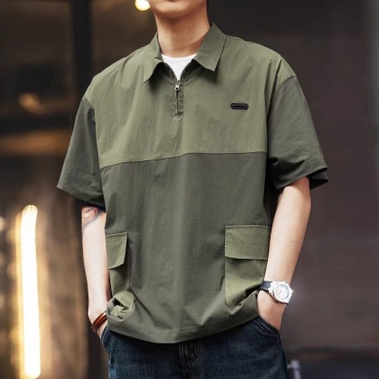 Outdoor Tactical Zip Polo Combo – Pack of 4