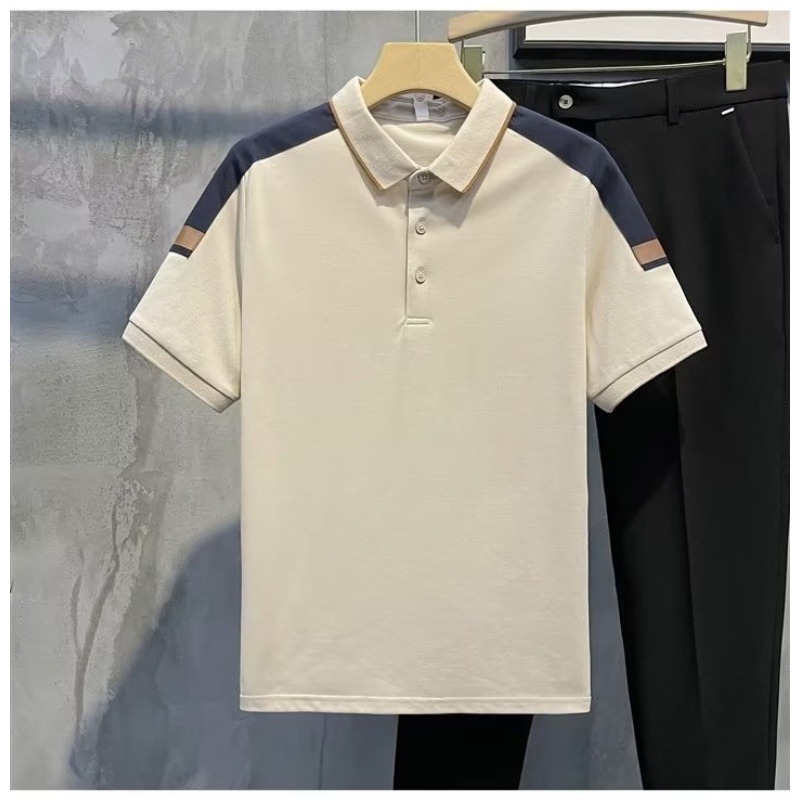 Elite Contrast Panel Polo Combo – Pack of 4