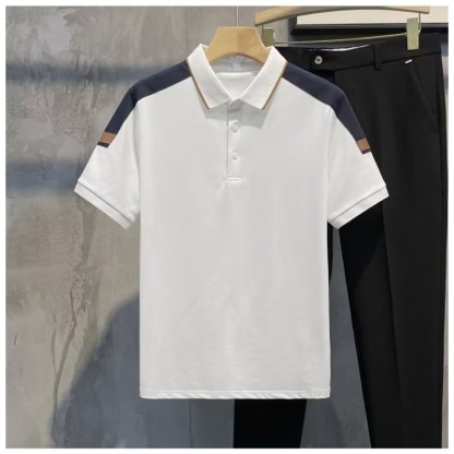 Elite Contrast Panel Polo Combo – Pack of 4