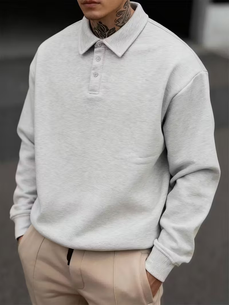 SoftTouch Winter Polo Sweatshirt Collection (Pack of 4)