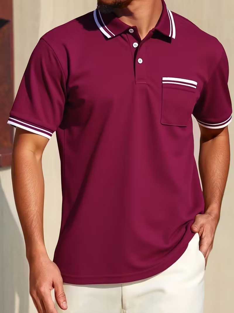Regalia Pocket Trim Polo Collection (Pack of 4)