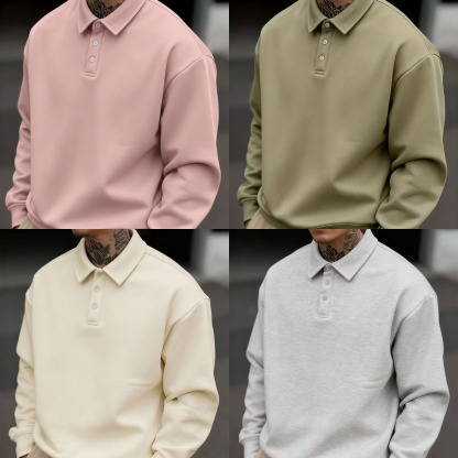 SoftTouch Winter Polo Sweatshirt Collection (Pack of 4)