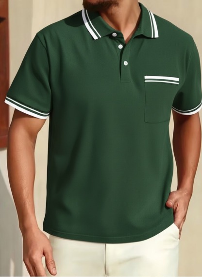 Regalia Pocket Trim Polo Collection (Pack of 4)