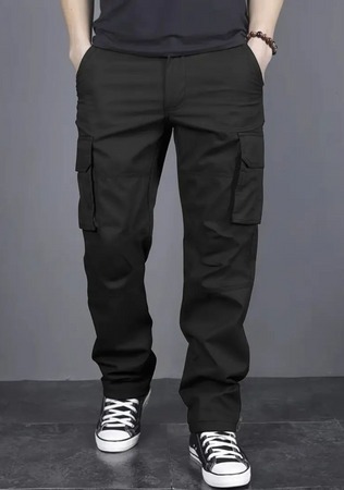 ForgeFlex Utility Cargo Pants – Rust & Onyx Edition