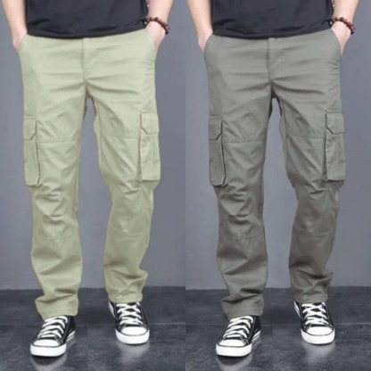 AeroTrek Utility Cargo Pants – Mint & Steel Edition