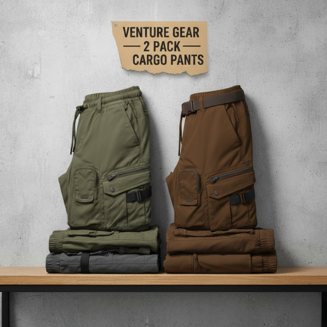 VentureX Expedition Cargo Pants Pack of 2