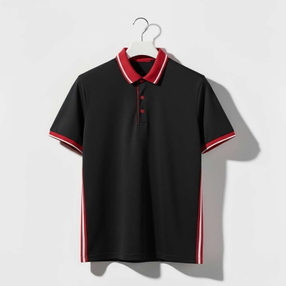 Modern SideStripe Polo – Pack of 4