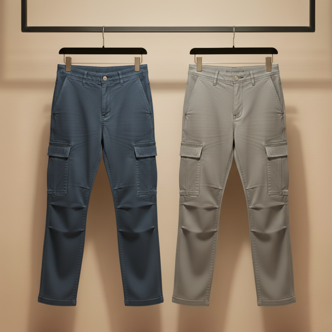 MetroFlex Everyday Cargo Pants – Pack of 2