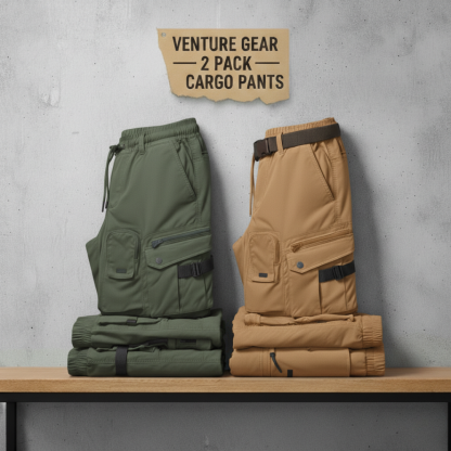 TrailCore Adventure Cargo Pants Pack of 2