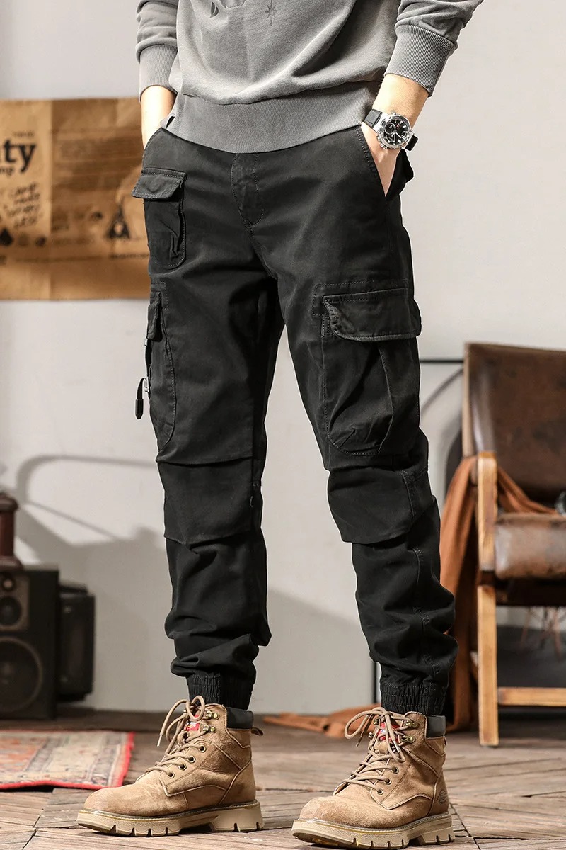 UrbanRanger Slim Cargo Joggers – Pack of 2