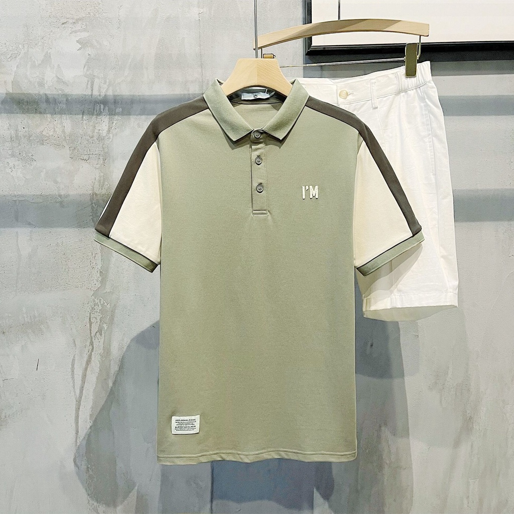 Urban Contrast Polo Collection – Pack of 4 (Grey | Sage Green | White | Jet Black)