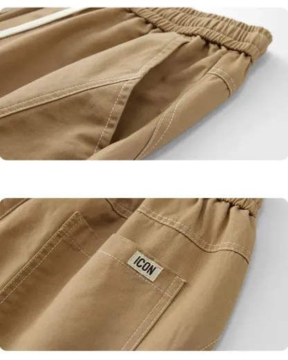 Japanese Style Pants Men Autumn Winter Casual Pants ( Pack of 2 )