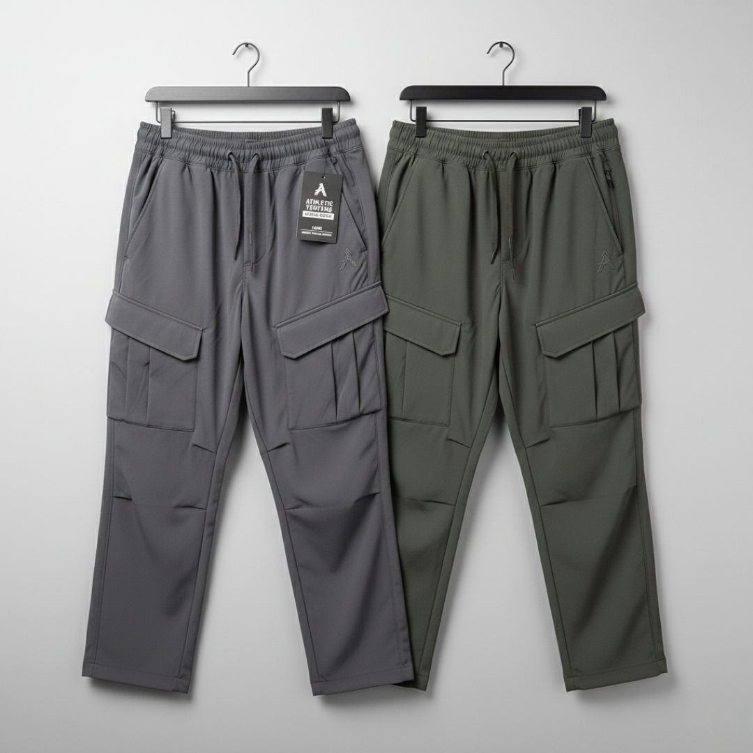 Athleisure Pro Utility Cargo Pants Pack of 2