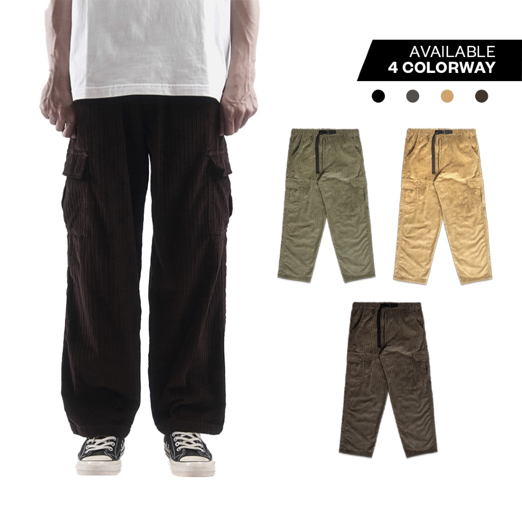Men’s Classic Cargo Pants – Pack of 2