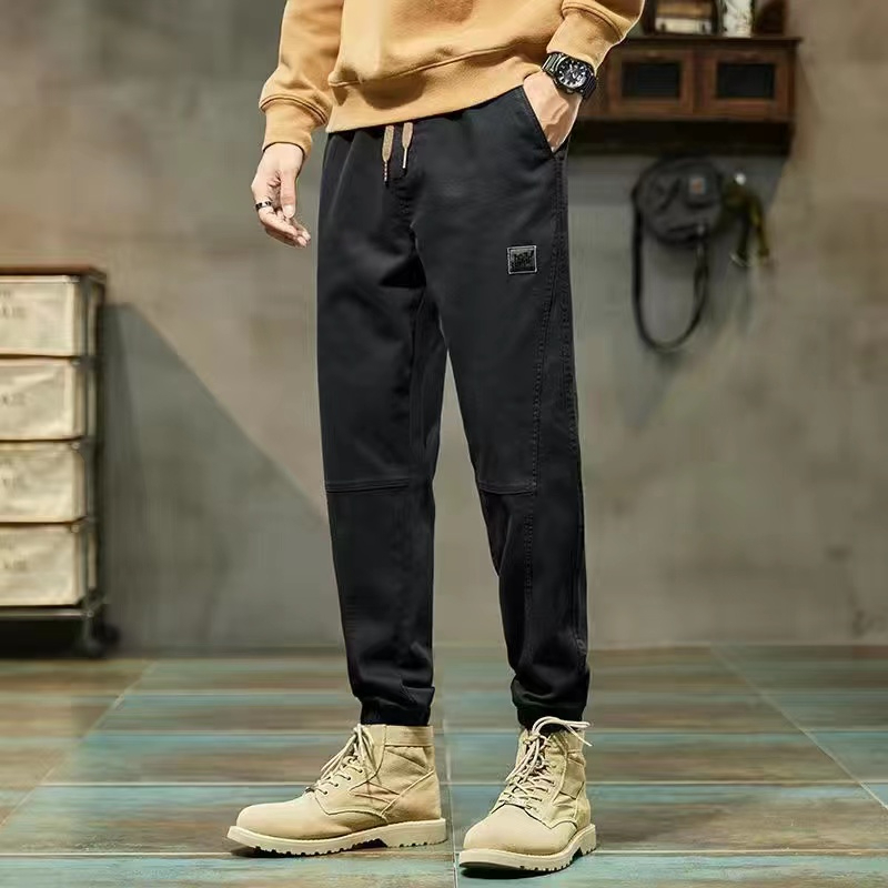Men’s Relaxed Casual Cargo Trousers – Pack of 2