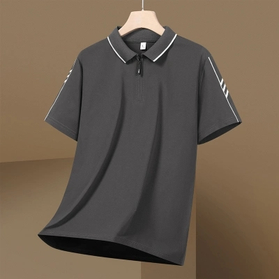 Elite Stripe Polo Quad