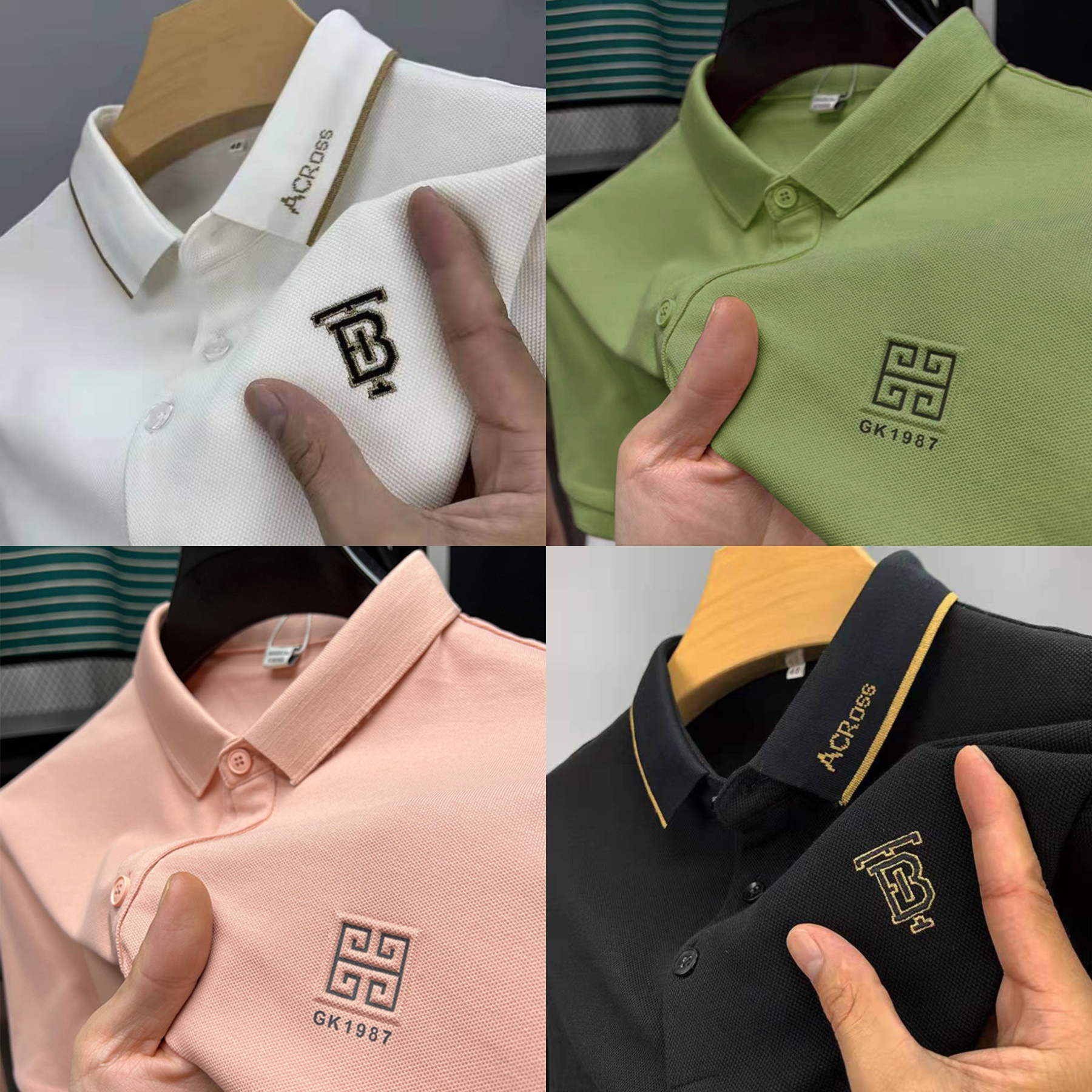 Luxury Embroidered Polo Quad