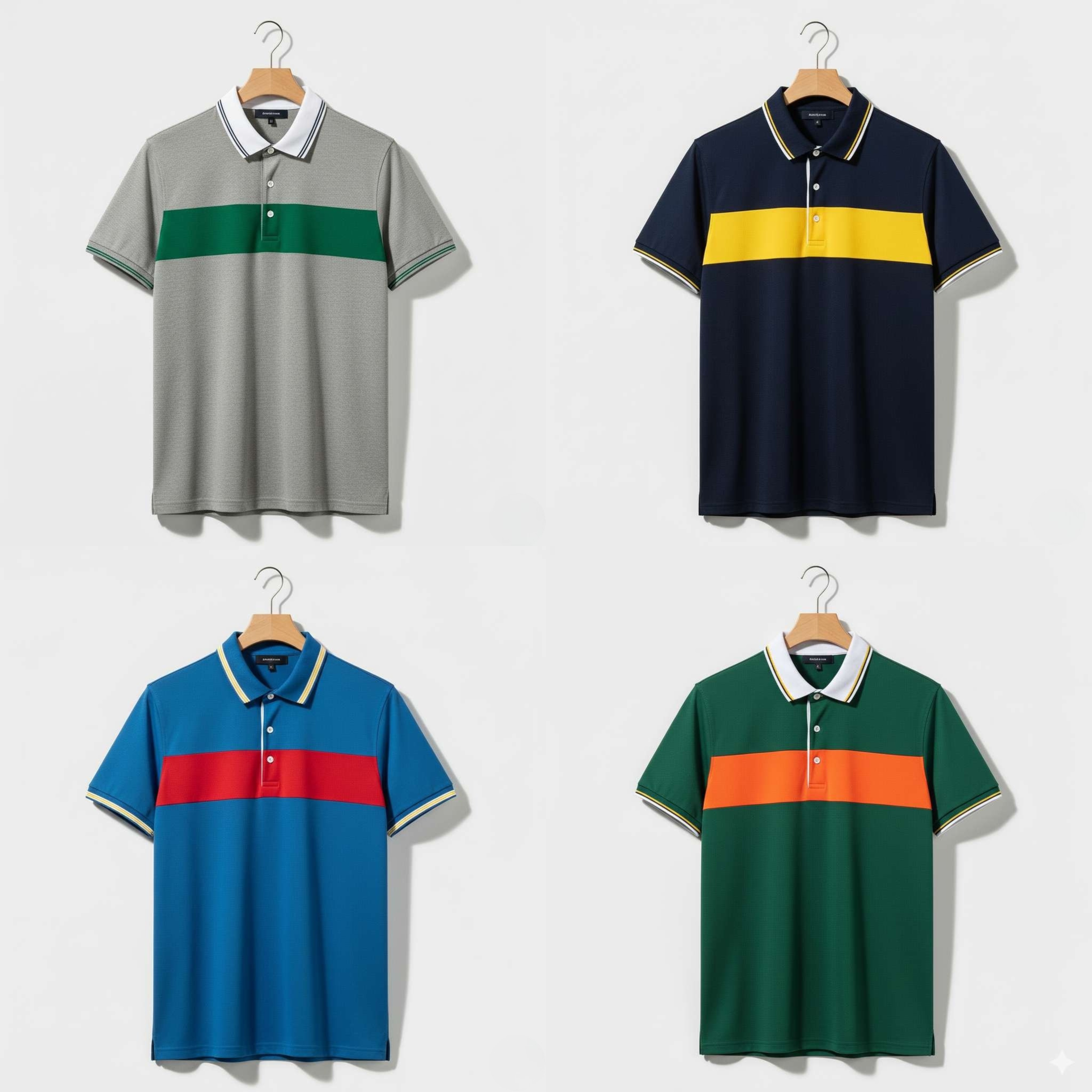 Classic ColorBand Polo – Pack of 4