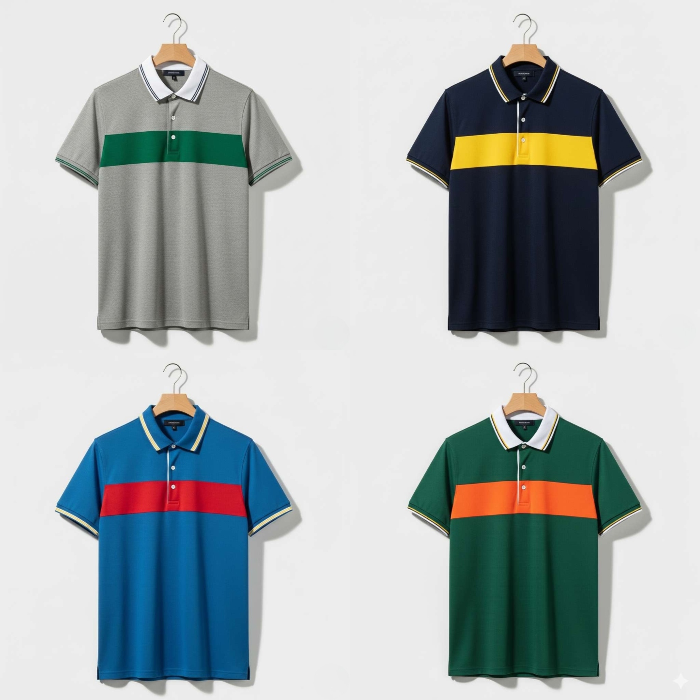 Classic ColorBand Polo – Pack of 4