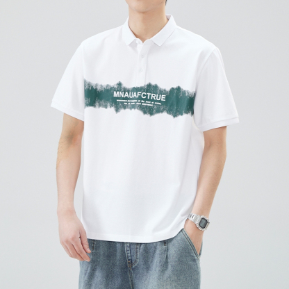 Brush Stroke Graphic Quad