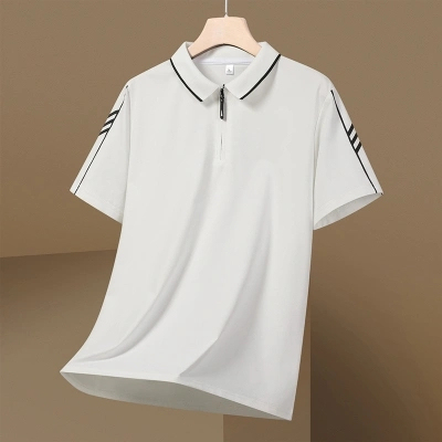 Elite Stripe Polo Quad
